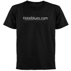 Hotelblues.com Black T-Shirt