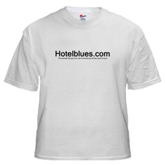 Hotelblues.com White T-Shirt